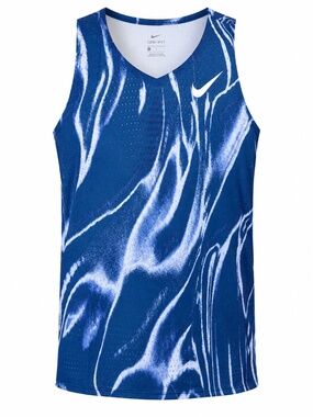$100 Nike Dri-FIT ADV AeroSwift Elite Running Singlet Tank HV2643-492 Men’s L